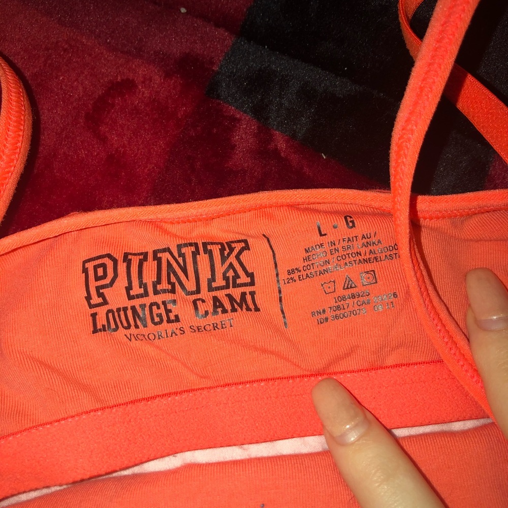 Pink Victorias Secret Cami-Size L